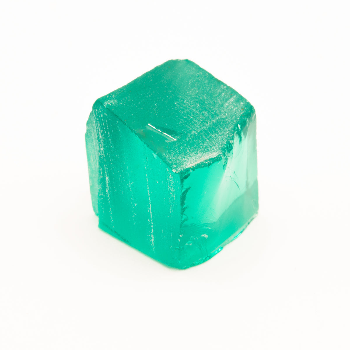 33.1ct Green Chrysoberyl Lab Grown Faceting Rough Stone RG Crystals Store