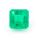 Lab Grown Colombian Emerald Octagon Cut 8x8mm 2.49-2.46ct Loose Gemstone