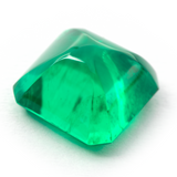 Lab Grown Colombian Emerald Sugarloaf Cut 12x12mm 8.67-8.07ct Loose Gemstone