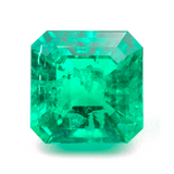 Lab Grown Colombian Emerald Octagon Cut 10x10mm 4.9-4.85ct Loose Gemstone