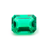 Lab Grown Colombian Emerald Octagon Cut 8x6mm 1.5-1.38ct Loose Gemstone