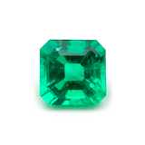 Lab Grown Colombian Emerald Octagon Cut 7x7mm 1.68-1.56ct Loose Gemstone