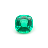 Lab Grown Colombian Emerald Cushion Cut 6x6mm 0.82-0.89ct Loose Gemstone