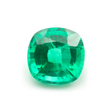 Lab Grown Colombian Emerald Cushion Cut 8x8mm 1.95-2.22ct Loose Gemstone