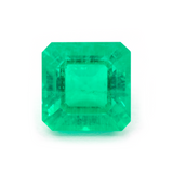 Lab Grown Colombian Emerald Octagon Cut 8x8mm 2.61-2.41ct Loose Gemstone