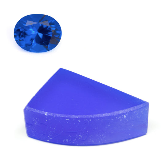 78.75ct Lab Grown Blue Spinel (Czochralski) Faceting Rough Stone