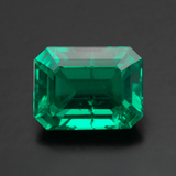 Lab Grown Colombian Emerald Octagon Cut 12x9mm 5.15ct Loose Gemstone