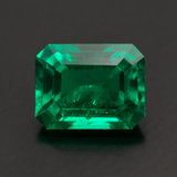 Lab Grown Colombian Emerald Octagon Cut 9x7mm 2.41ct Loose Gemstone