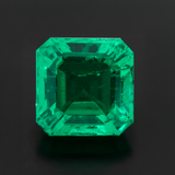 Lab Grown Colombian Emerald Octagon Cut 10x10mm 5.33ct Loose Gemstone