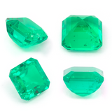 Lab Grown Colombian Emerald Octagon Cut 10x10mm 5.33ct Loose Gemstone