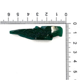 14.55-23.5ct 1pc Lab Grown Zambian Emerald with inclusions Faceting Rough Stone
