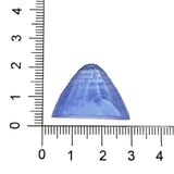 30.9ct Lab Grown Blue Spinel (Czochralski) Faceting Rough Stone