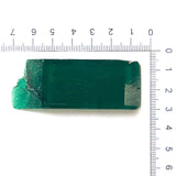 88.25ct Lab Grown Zambian Emerald with inclusions Faceting Rough Stone