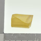 6.55gr Recrystallized Rutile Radiant Yellow Color Lab Created Rough Stone