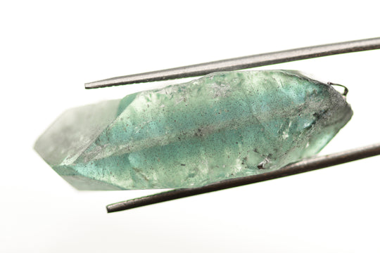 31.02ct Hydrothermal Beryl Blue Aquamarine Collectible Crystal Lab Created Rough
