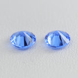 1.83ct pair Cobalt Blue Spinel (Czochralski) Lab Created Loose Stone