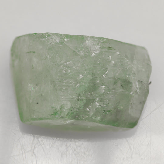 21.4ct Hydrothermal Beryl Green Aquamarine Collectible Crystal Lab Created Rough