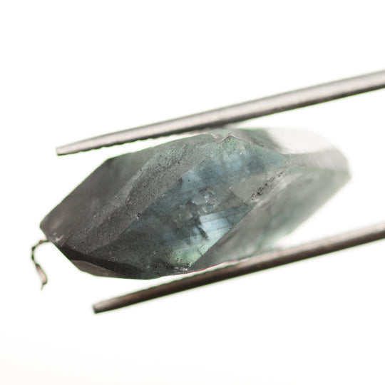 10.3ct Hydrothermal Beryl Blue Aquamarine Collectible Crystal Lab Created Rough