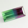 20.2ct Recrystallized Bi-Color Mint/Kunzite Sapphire Baguette 22x9 Lab Created