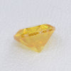 1.52ct Recrystallized Rutile Radiant Yellow Round 6.5 mm Lab Created Loose Stone