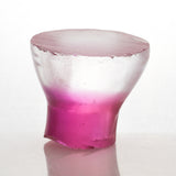 21.1gr Recrystallized Bi-Color Vivid Pink/White Sapphire Lab Created Rough