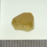 6.46gr Recrystallized Rutile Radiant Yellow Color Lab Created Rough Stone