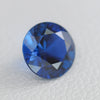 1.02ct Recrystallized Blue Sapphire (Hydrothermal) Round 6x6 Lab Created