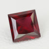 0.77ct Recrystallized Pigeon Blood Ruby (Hydrothermal) Square 5x5 Lab Created