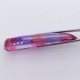 16gr Recrystallized Bi-Color Blue/Red Sapphire Lab Created Faceting Rough