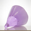 228.1gr Recrystallized Lavender Garnet (YAG) Prism Lab Created Faceting Rough