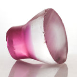 21.1gr Recrystallized Bi-Color Vivid Pink/White Sapphire Lab Created Rough