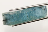 28.3ct Hydrothermal Beryl Blue Aquamarine Collectible Crystal Lab Created Rough