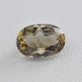0.75-0.8ct 1 pcs Hydrothermal Heliodor (Yellow Beryl) Oval 7x5 mm Lab Created