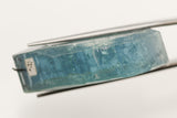 28.3ct Hydrothermal Beryl Blue Aquamarine Collectible Crystal Lab Created Rough