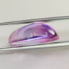 14.5ct Recrystallized Bi-Color Blue/Red Sapphire Pear Cabochon 18x11 Lab Created