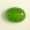 15.83ct Tsavorite Green Garnet (YAG) Oval Cabochon 16x12 mm Lab Created Stone