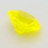 5.32-5.69ct 1pc Round 10 mm Recrystallized Neon Yellow Garnet (YAG) Lab Created