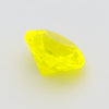 2.84-3.03ct 1pc Round 8 mm Recrystallized Neon Yellow Garnet (YAG) Lab Created