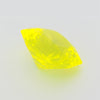 3.52-3.62ct 1pc Cushion 8 mm Recrystallized Neon Yellow Garnet (YAG) Lab Created