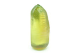 79-80gr 1pcs Yellowish Green Spinel #131 Djeva Lab Created Faceting Rough Stone