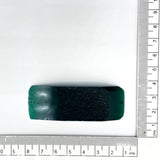 119.4ct Lab Grown Zambian Emerald with inclusions Faceting Rough Stone