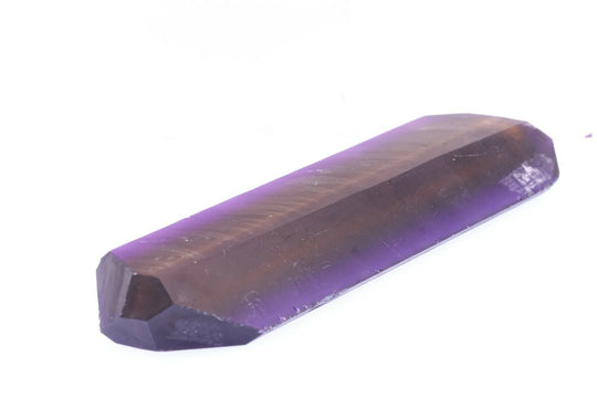 650gr Ametrine Bi-color Quartz Citrine & Amethyst Lab Created Faceting Rough