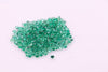 15.6ct Round 2mm Set 500pc Recrystallized Hydrothermal Zambian Emerald