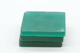 239gr 3pcs Garnet Paraiba Color (YAG Ceramic) Lab Created Faceting Rough Stone
