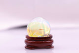 87.68ct Mystic Rainbow Glass Sphere Ball 25mm Lab Created