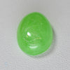 16.35ct Tsavorite Green Garnet (YAG) Oval Cabochon 16x12 mm Lab Created Stone