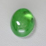 15.5ct Tsavorite Green Garnet (YAG) Oval Cabochon 15.5x12 mm Lab Created Stone