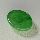 14.7ct Tsavorite Green Garnet (YAG) Oval Cabochon 16x12 mm Lab Created Stone