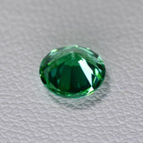 1.16-1.25ct 1pcs Emerald Green Garnet (YAG) Round 6 mm Lab Created Loose Stone