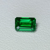 0.9-0.98ct 1pcs Emerald Green Garnet (YAG) Octagon 6x4 mm Lab Created Stone